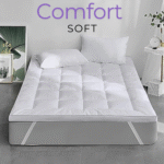 Topper Saltea Comfort Soft 140×200 cm Damasc Dunga 1 cm