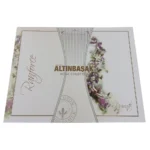 Lenjerie Pat Dubla Lucca Mint Verde Mentă TAC - Bumbac Satinat - imagine 4