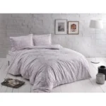 Lenjerie Pat Dubla Castillo Lila TAC - Bumbac Satinat Deluxe