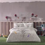 Lenjerie Pat King Size Cerelia TAC - Bumbac Satinat