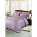 Lenjerie Pat King Size Brinley Lila TAC - Bumbac Satinat - imagine 3