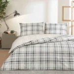 Lenjerie Pat Single Caleb TAC Elastic - Bumbac Ranforce