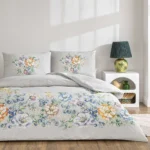 Lenjerie Pat King Size Fiora Gri TAC - Bumbac Ranforce