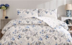 Lenjerie Pat King Size Luna Mavi TAC - Bumbac Ranforce