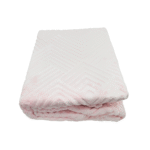 Pătură Embosată Premium Cocolino 533 Mov 200x220cm - Design Elegant și Moale - imagine 3