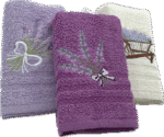 Set Prosoape Bucătărie Lavanda Gul 30x50cm Bumbac 100%