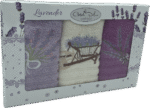Set Prosoape Bucătărie Lavanda Gul 30x50cm Bumbac 100% - imagine 2